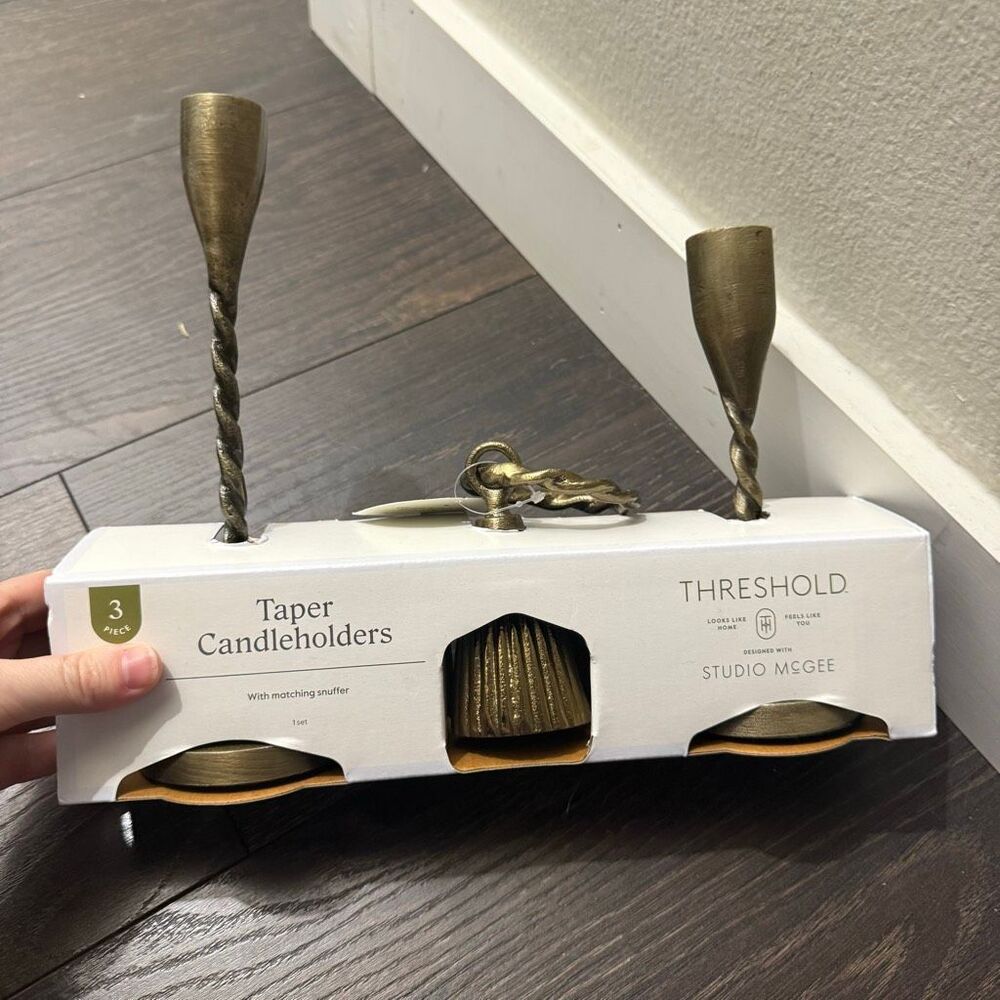 Brand New Threshold Taper Candleholders
